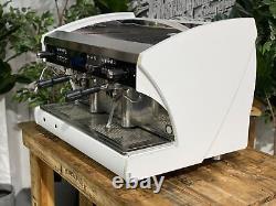 Wega Polaris Tron 2 Group White Espresso Coffee Machine Commercial Cafe Latte