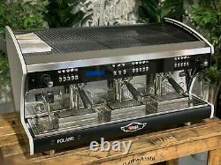 Wega Polaris Tron 3 Group Brand New Black Espresso Coffee Machine Commercial Bar