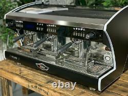 Wega Polaris Tron 3 Group Brand New Black Espresso Coffee Machine Commercial Bar