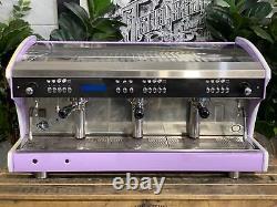 Wega Polaris Tron 3 Group Espresso Coffee Machine Lilac Commercial Wholesale Bar
