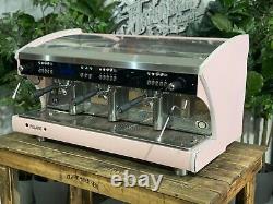 Wega Polaris Tron 3 Group Pink Espresso Coffee Machine Commercial Custom