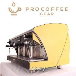 Wega Polaris Tron Yellow 3 Group Commercial Espresso Machine