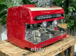 Wega Sphera 2 Group Red Espresso Coffee Machine Commercial Wholesale Supplier