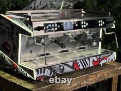 Wega Urban 3 Group Brand New Custom Wrap Espresso Coffee Machine Commercial