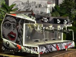 Wega Urban 3 Group Brand New Custom Wrap Espresso Coffee Machine Commercial