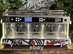 Wega Urban 3 Group Custom Wrap Espresso Coffee Machine Commercial Custom Wholesa