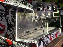 Wega Urban 3 Group Custom Wrap Espresso Coffee Machine Commercial Custom Wholesa