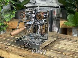 Wega Wmini 1 Group Brand New Stainless & Timber Espresso Coffee Machine Home Bar