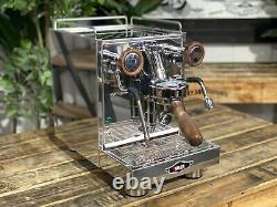 Wega Wmini 1 Group Brand New Stainless & Timber Espresso Coffee Machine Home Bar