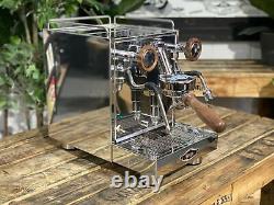 Wega Wmini 1 Group Brand New Stainless & Timber Espresso Coffee Machine Home Bar