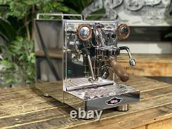 Wega Wmini 1 Group Brand New Stainless & Timber Espresso Coffee Machine Home Bar