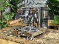 Wega Wmini 1 Group Brand New Stainless & Timber Espresso Coffee Machine Home Bar