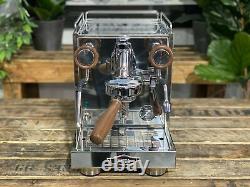 Wega Wmini 1 Group Brand New Stainless & Timber Espresso Coffee Machine Home Bar