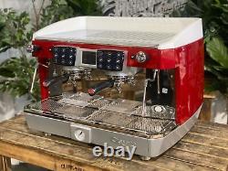 Astoria Core 600 2 Groupe Machine à Café Espresso Rouge Flambant Neuve pour Café Commercial