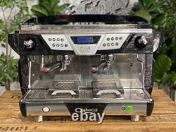 Astoria Plus 4 Vous Ts 2 Groupe High Cup Black Espresso Machine À Café Commerciale