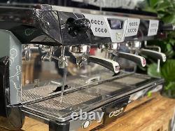 Astoria Plus 4 Vous Ts 3 Groupe High Cup Black Espresso Machine À Café Commerciale