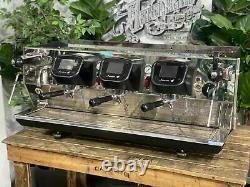 Bfc Aviator 3 Groupe Black & Inox Espresso Machine À Café Commercial Café