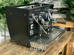 Brugnetti Guilia Manufactum 2 Groupe Black Espresso Machine À Café Commercial Caf