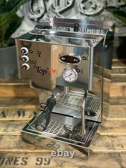 Brugnetti Top Plus 1 Groupe Nouvelle Machine À Café Espresso En Acier Inoxydable
