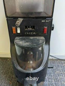 Carimali Mono Groupe Commercial Espresso Machine & Gaggia Md64 Barrell Grinder
