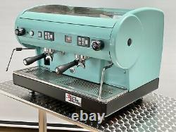 Cma Astoria 2 Groupe Lisa Coffee Espresso Machine Beautiful Duck Egg Blue