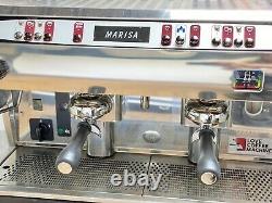 Cma Astoria 2 Groupe Marisa Café Espresso Machine Gleaming Acier Inoxydable