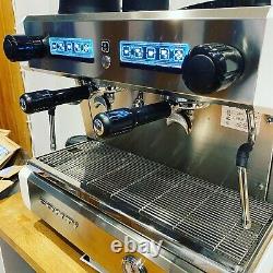 Conti Espresso Machine À Café Cc100 2 Groupe Compact Commercial Tall Cup Blanc