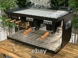 Elektra Kup 2 Group Marque Nouvelle Machine à Espresso Commerciale avec Poignées en Bois