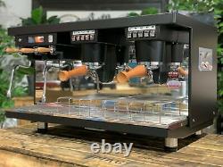 Elektra Kup 2 Group Marque Nouvelle Machine à Espresso Commerciale avec Poignées en Bois