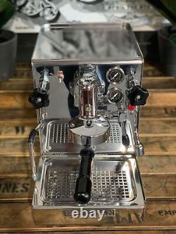 Expobar Office Leva 1 Groupe En Acier Inoxydable Espresso Machine À Café Bar Domestique