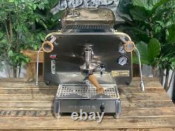 Faema E61 Legend 1 Groupe Machine à Café Espresso en Acier Inoxydable et Bois Neuf