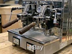 Fiorenzato 2 Ducal Groupe Compact Inoxydable Espresso Machine À Café Restaurant