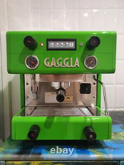 Gaggia Gd Compact 2 Groupe Espresso Coffee Machine Red