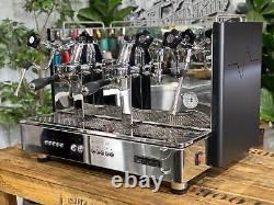 La Bersistir 2 Groupe Black Espresso Machine À Café Commercial Café Barista