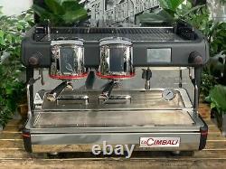 La Cimbali M100 2 Groupe Black Espresso Coffee Machine Commercial Wholesale Cafe