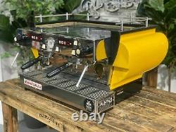 La Marzocco Fb70 2 Groupe Jaune Espresso Machine À Café Sur Mesure