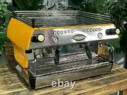 La Marzocco Fb80 2 Groupe Deep Yellow Espresso Machine À Café Sur Mesure