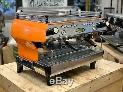 La Marzocco Fb80 2 Groupe Orange Espresso Machine À Café Café Barista Commercial