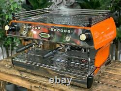La Marzocco Fb80 2 Groupe Orange Espresso Machine À Café Commercial En Gros Bar