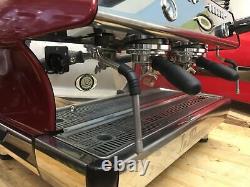 La Marzocco Fb80 2 Groupe Red Espresso Machine À Café Commercial Café Barista