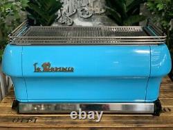 La Marzocco Fb80 3 Groupe Baby Blue Espresso Coffee Machine Commercial Cafe Bar