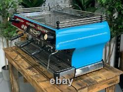 La Marzocco Fb80 3 Groupe Baby Blue Espresso Machine À Café Commercial Cafe Bar
