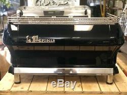 La Marzocco Fb80 3 Groupe Noir Espresso Machine À Café Restaurant Cafe Latte Cup