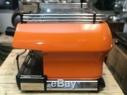 La Marzocco Fb80 3 Groupe Orange Espresso Machine À Café Restaurant Cafe Latte