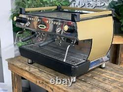 La Marzocco Gb5 2 Groupe Black & Gold Espresso Machine À Café Commerciale