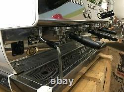 La Marzocco Gb5 3 Group Machine à Café Espresso Blanc Restaurant Café Latte Bean