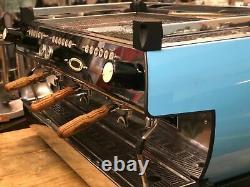 La Marzocco Gb5 3 Groupe Custom Baby Blue Espresso Machine À Café Commercial Café