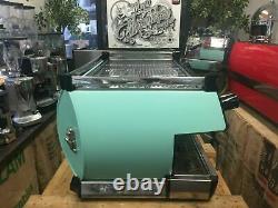 La Marzocco Gb5 3 Groupe Matte Duck Egg Blue Espresso Machine À Café Café Barista