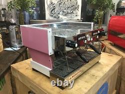 La Marzocco Linea Classic 2 Groupe Custom Pink Espresso Machine À Café Commercial
