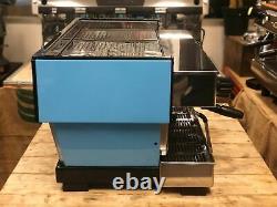 La Marzocco Linea Classic 3 Groupe Baby Blue Espresso Machine À Café Commerciale